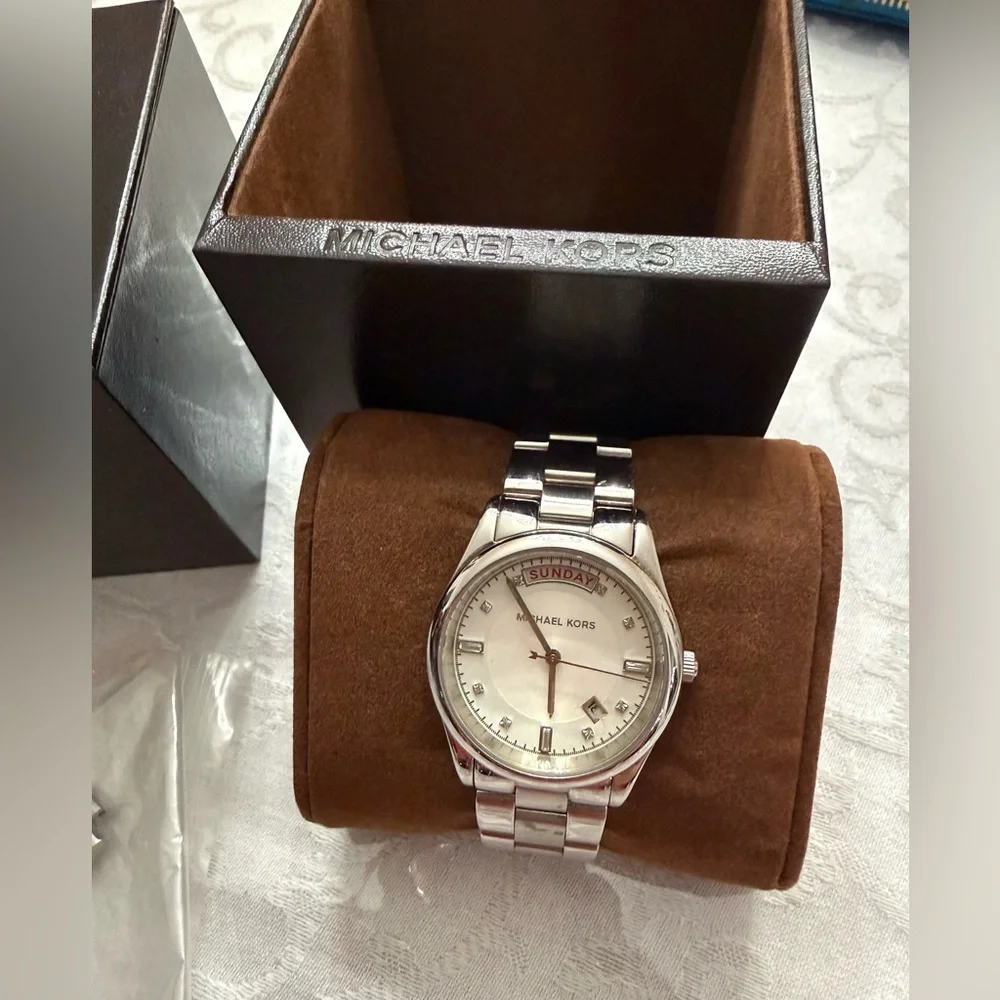 Michael Kors Colette Silver MK6067